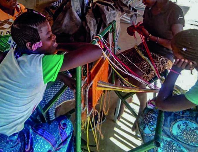 AVC Burkina Faso Weberinnen