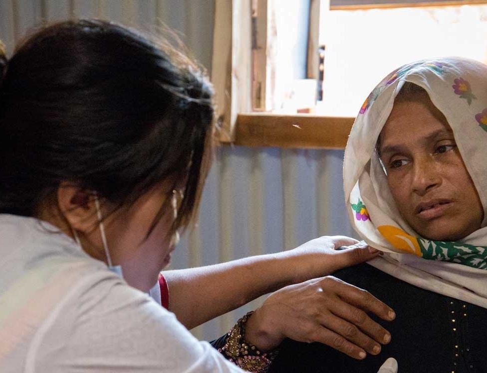 AVC Bangladesch Bild Arztbesuch